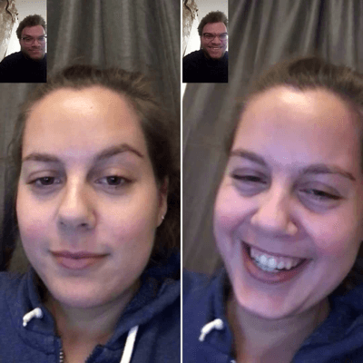 video chat with family